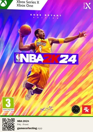 NBA 2K24 Xbox One, PAL box front