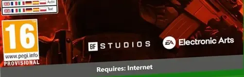 Battlefield 6, the PEGI square on its front