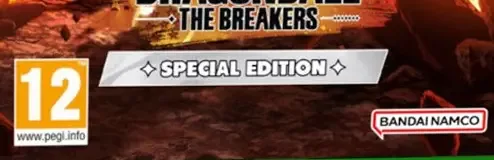 Dragon Ball: The Breakers, the PEGI square on its front