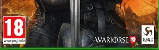 Kingdom Come: Deliverance, the PEGI square on its front