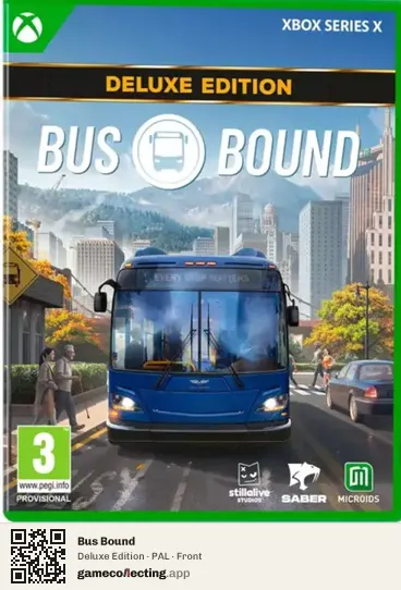Bus Bound Xbox Series X, PAL box front