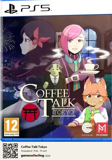 Coffee Talk Tokyo PlayStation 5, PAL box front