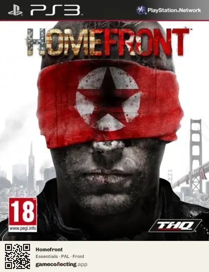 Homefront PlayStation 3, PAL box front