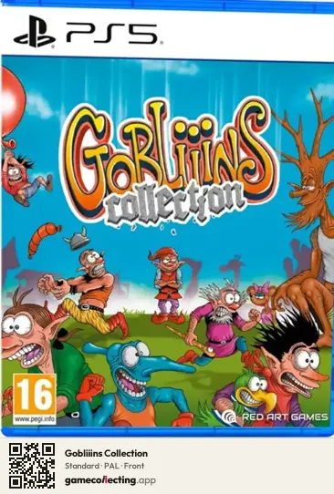 Gobliiins Collection PlayStation 5, PAL box front