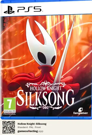 Hollow Knight: Silksong PlayStation 5, PAL box front