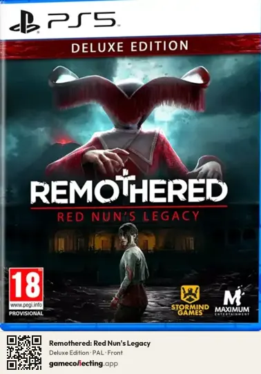 Remothered: Red Nun's Legacy PlayStation 5, PAL box front