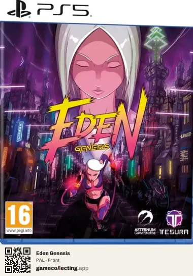 Eden Genesis PlayStation 5, PAL box front