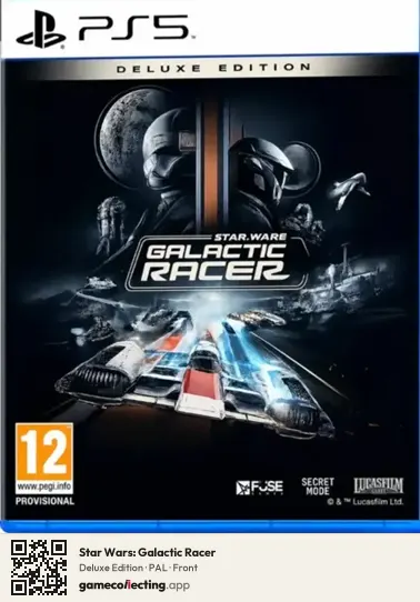 Star Wars: Galactic Racer PlayStation 5, PAL box front