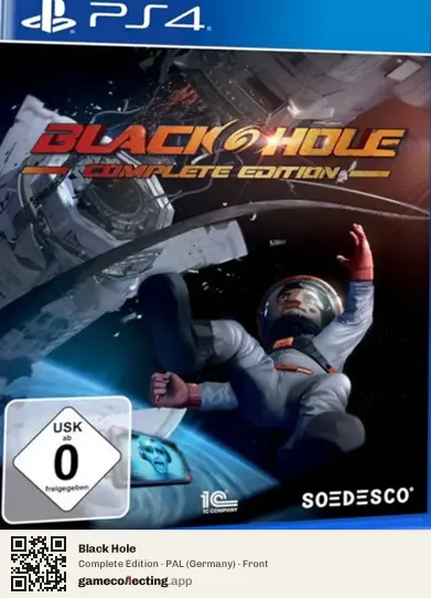 Black Hole PlayStation 4, Germany box front