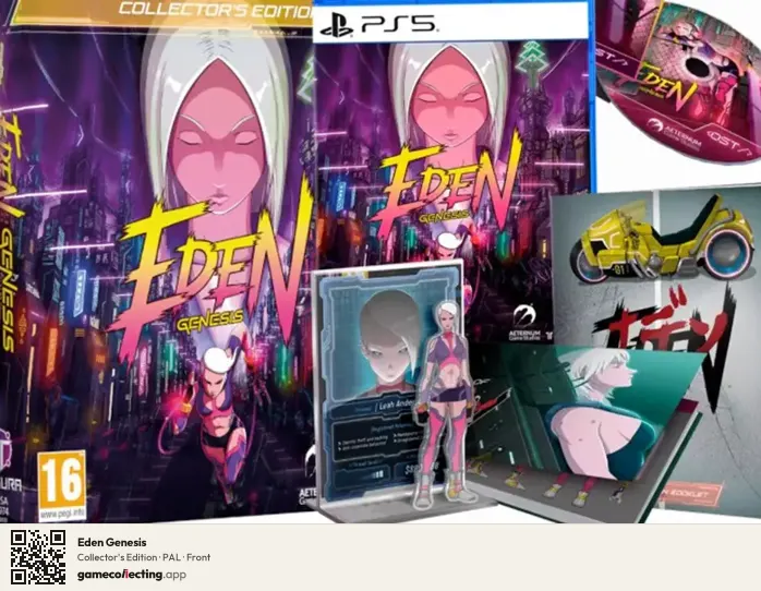 Eden Genesis PlayStation 5, PAL box front