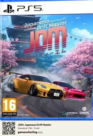 JDM: Japanese Drift Master PlayStation 5, PAL box front