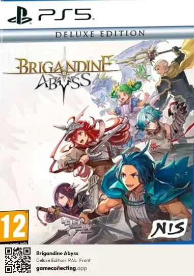 Brigandine Abyss PlayStation 5, PAL box front