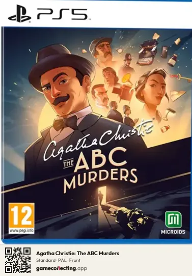 Agatha Christie: The ABC Murders PlayStation 5, PAL box front