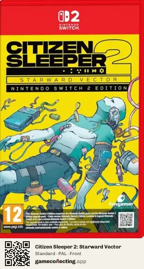Citizen Sleeper 2: Starward Vector Nintendo Switch 2, PAL box front