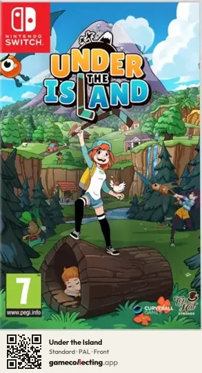 Under the Island Nintendo Switch, PAL box front