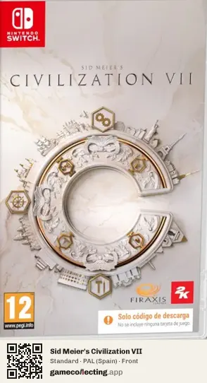 Sid Meier's Civilization VII Nintendo Switch, Spain box front
