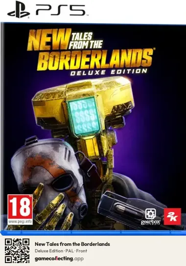 New Tales from the Borderlands PlayStation 5, PAL box front