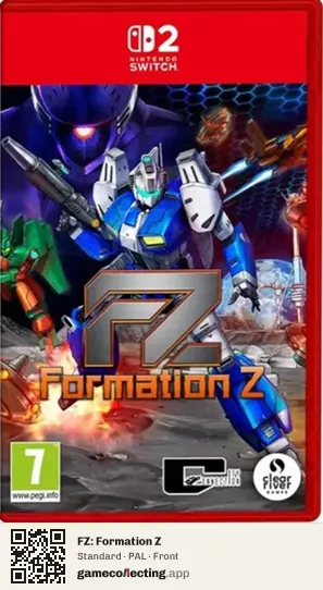FZ: Formation Z Nintendo Switch 2, PAL box front