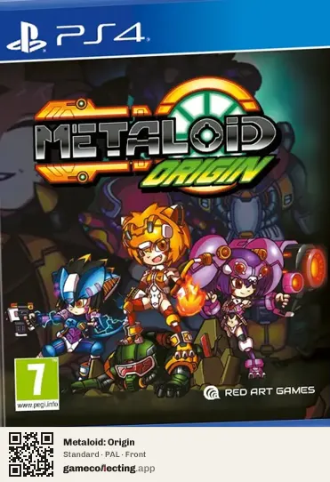 Metaloid: Origin PlayStation 4, PAL box front