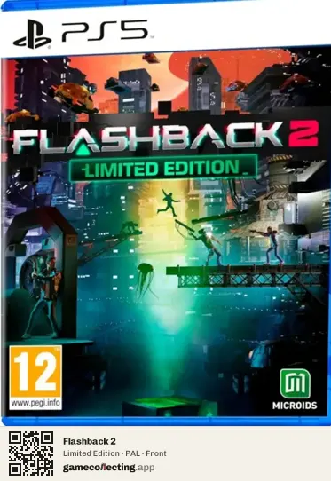 Flashback 2 PlayStation 5, PAL box front