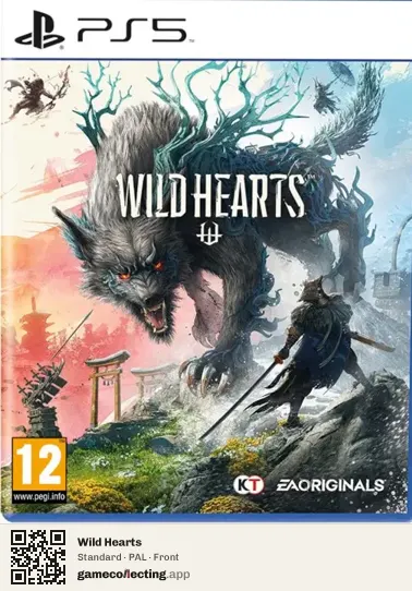 Wild Hearts PlayStation 5, PAL box front