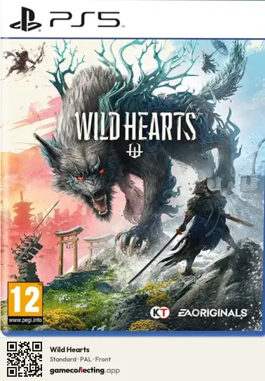 Wild Hearts PlayStation 5, PAL box front