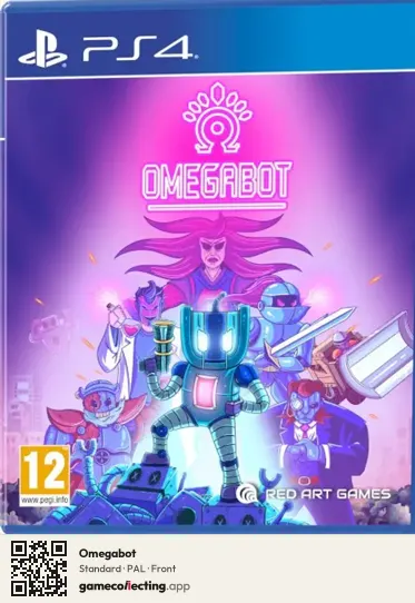 Omegabot PlayStation 4, PAL box front
