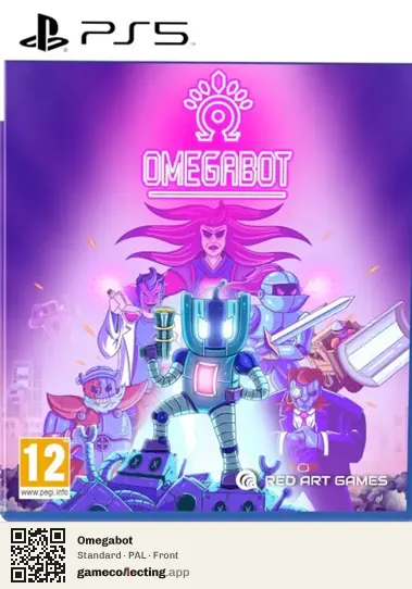 Omegabot PlayStation 5, PAL box front