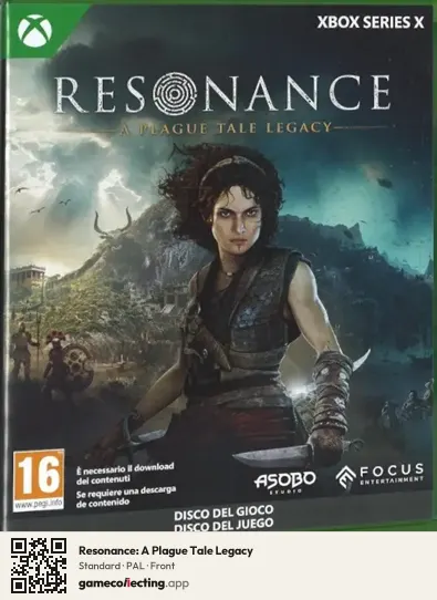 Resonance: A Plague Tale Legacy Xbox Series X, PAL box front