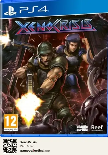 Xeno Crisis PlayStation 4, PAL box front