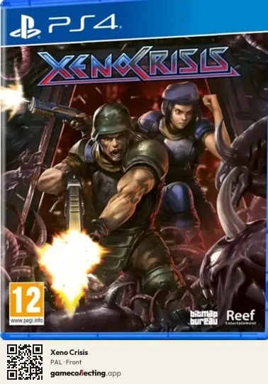 Xeno Crisis PlayStation 4, PAL box front