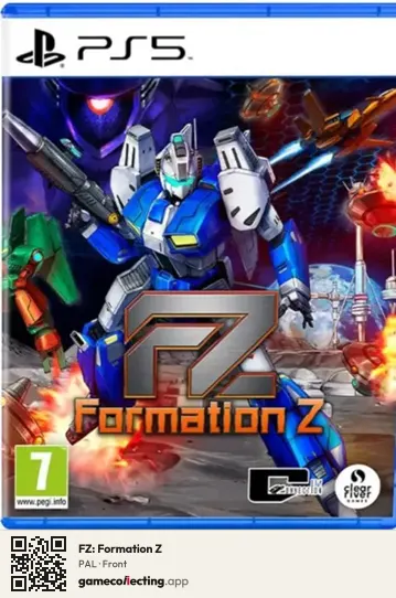 FZ: Formation Z PlayStation 5, PAL box front