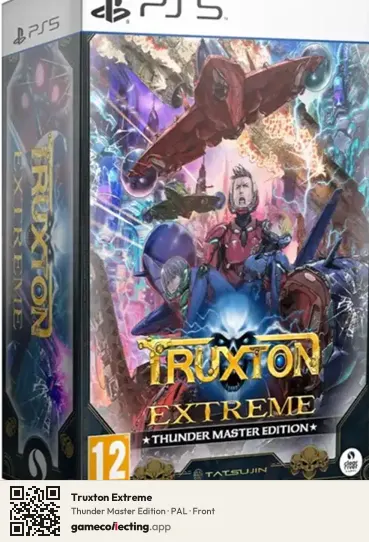 Truxton Extreme PlayStation 5, PAL box front