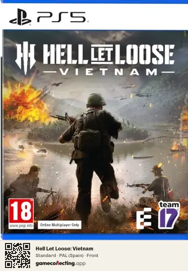 Hell Let Loose: Vietnam PlayStation 5, Spain box front