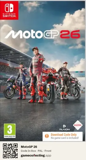 MotoGP 26 Nintendo Switch, PAL box front