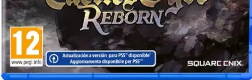Tactics Ogre: Reborn, the PEGI square on its front