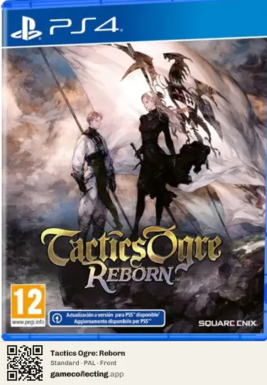 Tactics Ogre: Reborn PlayStation 4, PAL box front