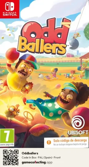 Oddballers Nintendo Switch, Spain box front