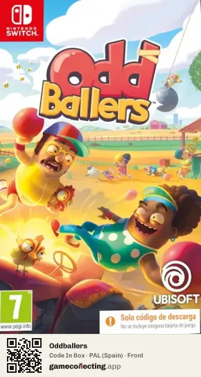 Oddballers Nintendo Switch, Spain box front