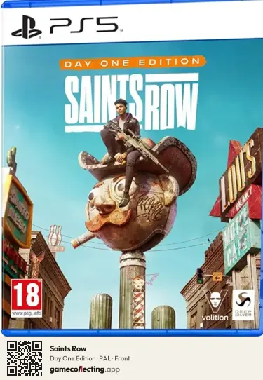 Saints Row PlayStation 5, PAL box front