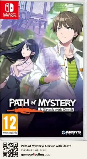 Path of Mystery: A Brush with Death Nintendo Switch, PAL box front