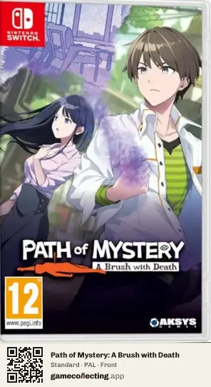 Path of Mystery: A Brush with Death Nintendo Switch, PAL box front