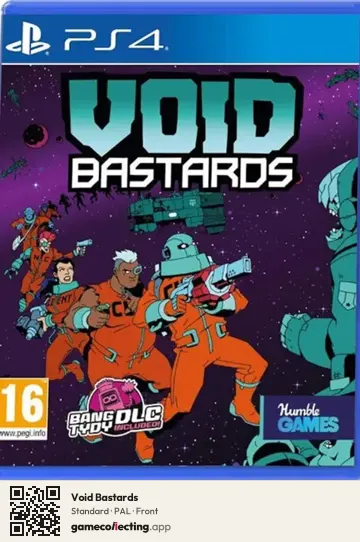 Void Bastards PlayStation 4, PAL box front