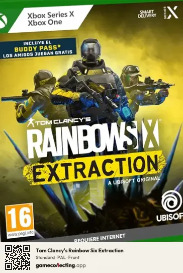 Tom Clancy's Rainbow Six Extraction Xbox One, PAL box front