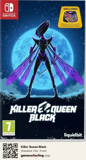 Killer Queen Black Nintendo Switch, PAL box front