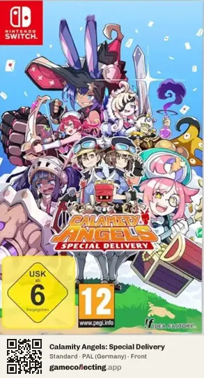 Calamity Angels: Special Delivery Nintendo Switch, Germany box front