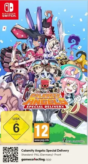 Calamity Angels: Special Delivery Nintendo Switch, Germany box front