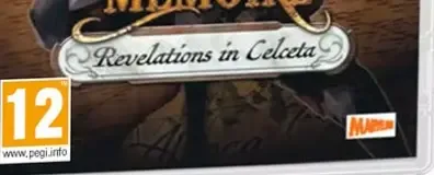 Ys Memoire: Revelations in Celceta, the PEGI square on its front