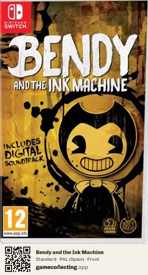 Bendy and the Ink Machine Nintendo Switch, Spain box front