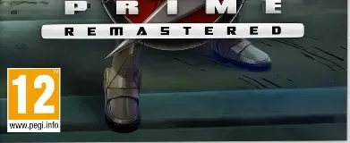 Metroid Prime Remastered, the PEGI square on its front